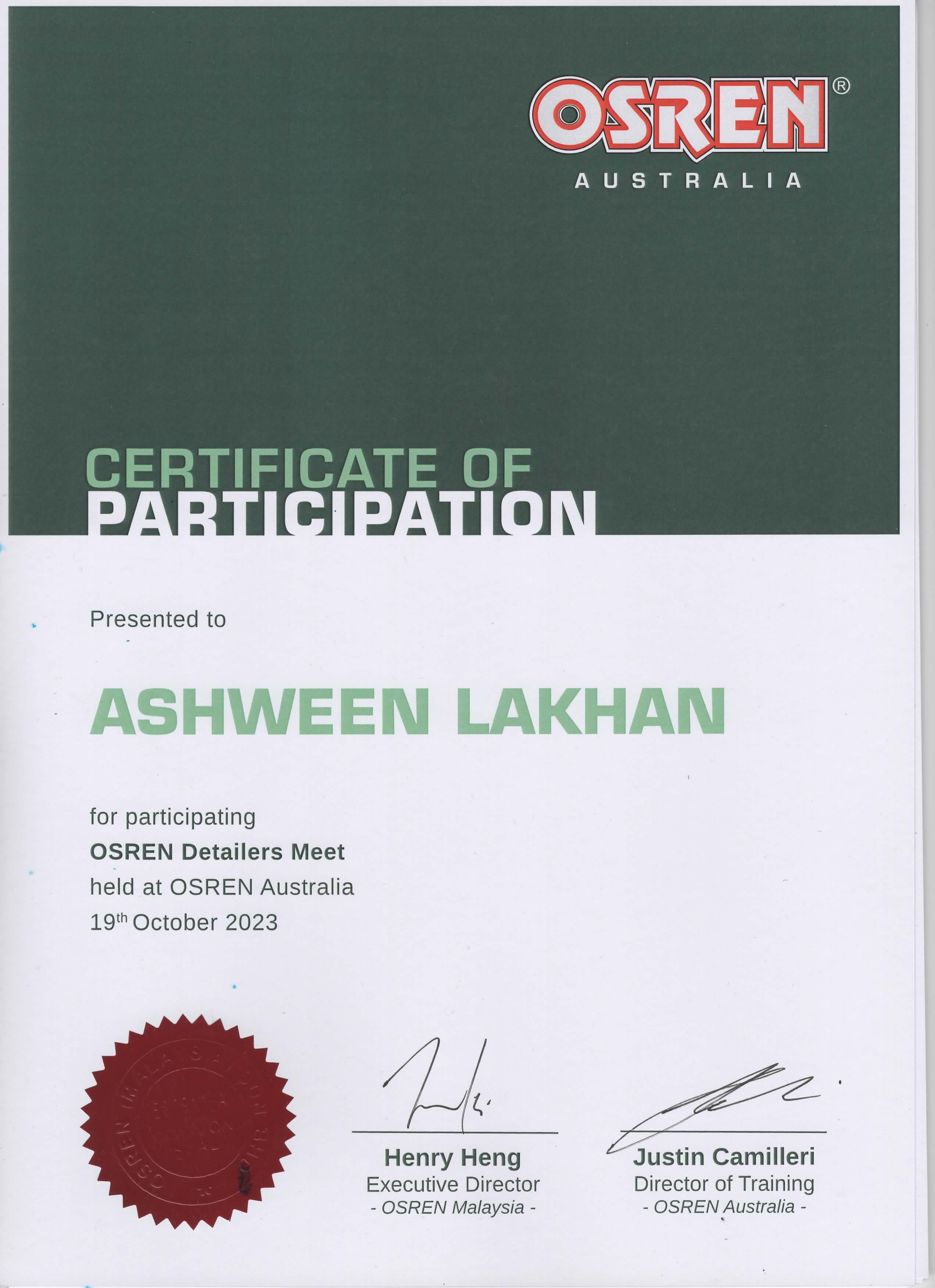 Osren Detailers Meet